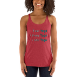 Yoga! Women's Racerback Tank? LEGITERALLY!