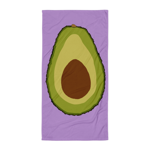 Avocado Beach Towel! Legiterally!