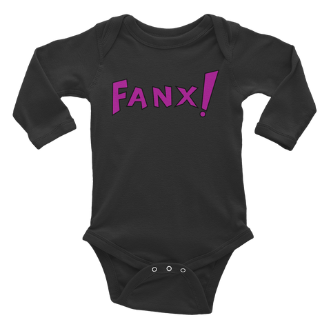 Fanx! Infant Long Sleeve Bodysuit? Legiterally!